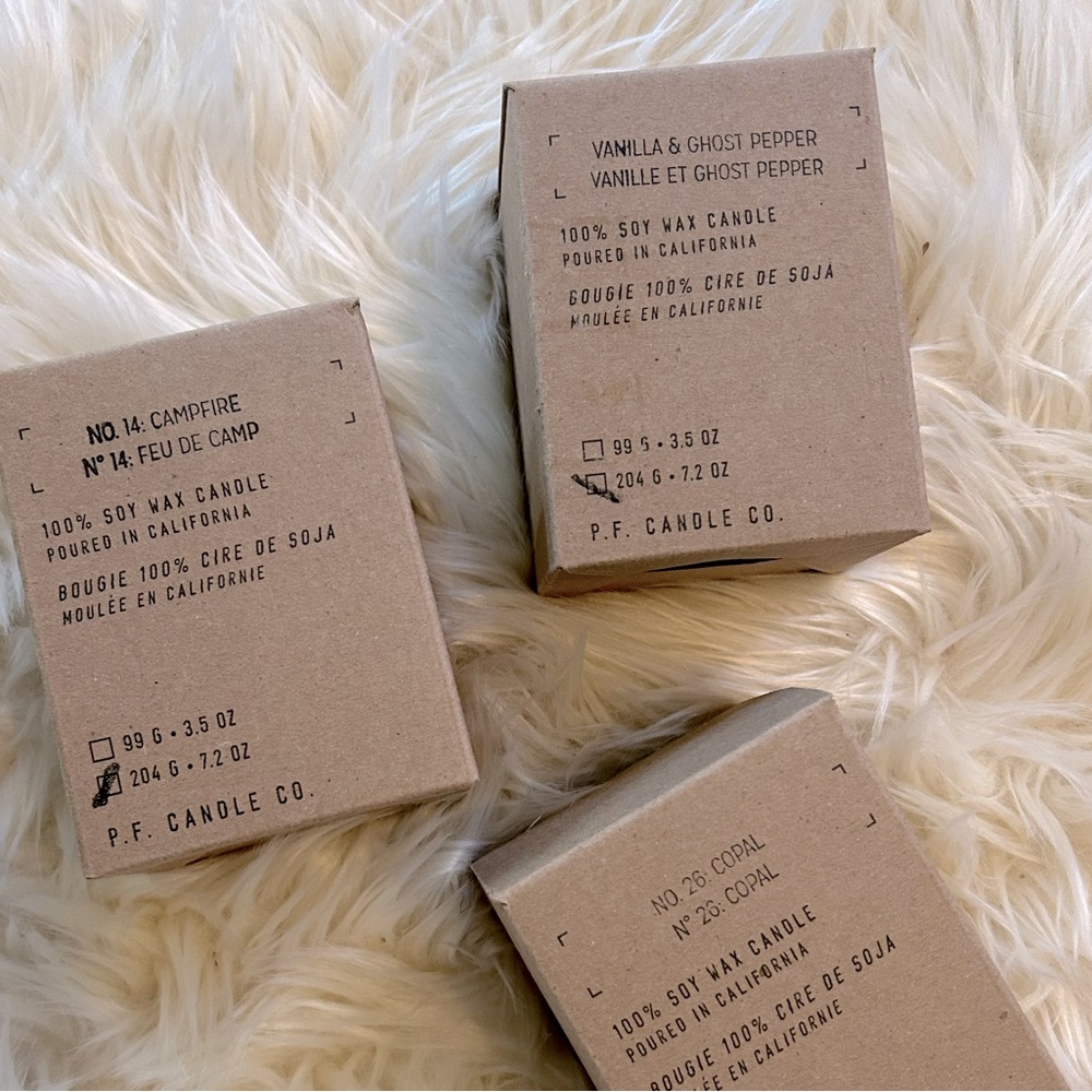Pf Candle Co - Festive Favorites Trio (Brand New)